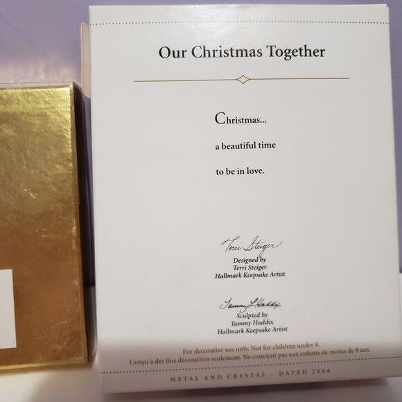 Hallmark Keepsake Christmas Tree Ornaments Lot Of 4 All Metal - Picture 9 of 9